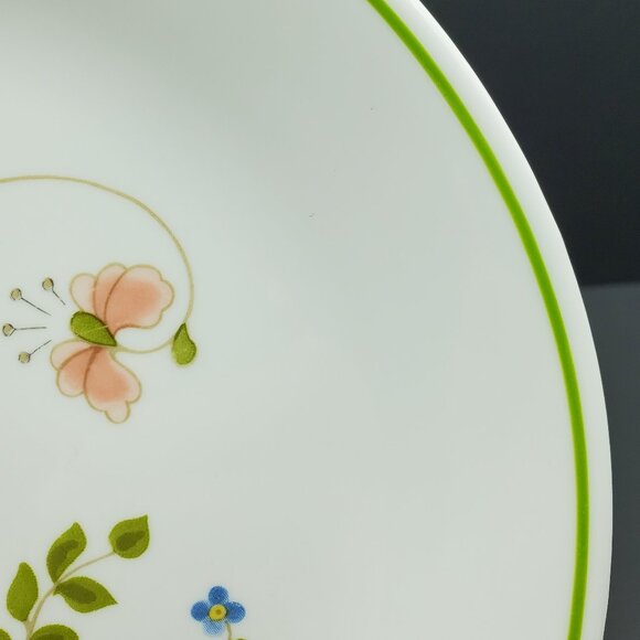 Corelle Wildflower Salad Plates Corning Spring Bouquet Luncheon Plates - Picture 5 of 7